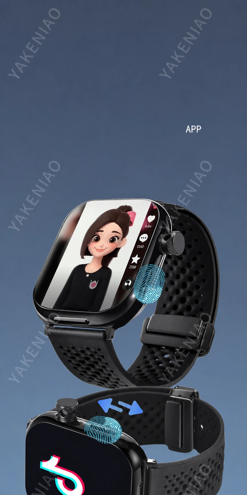 Yakeniao CD30 smartwatch
