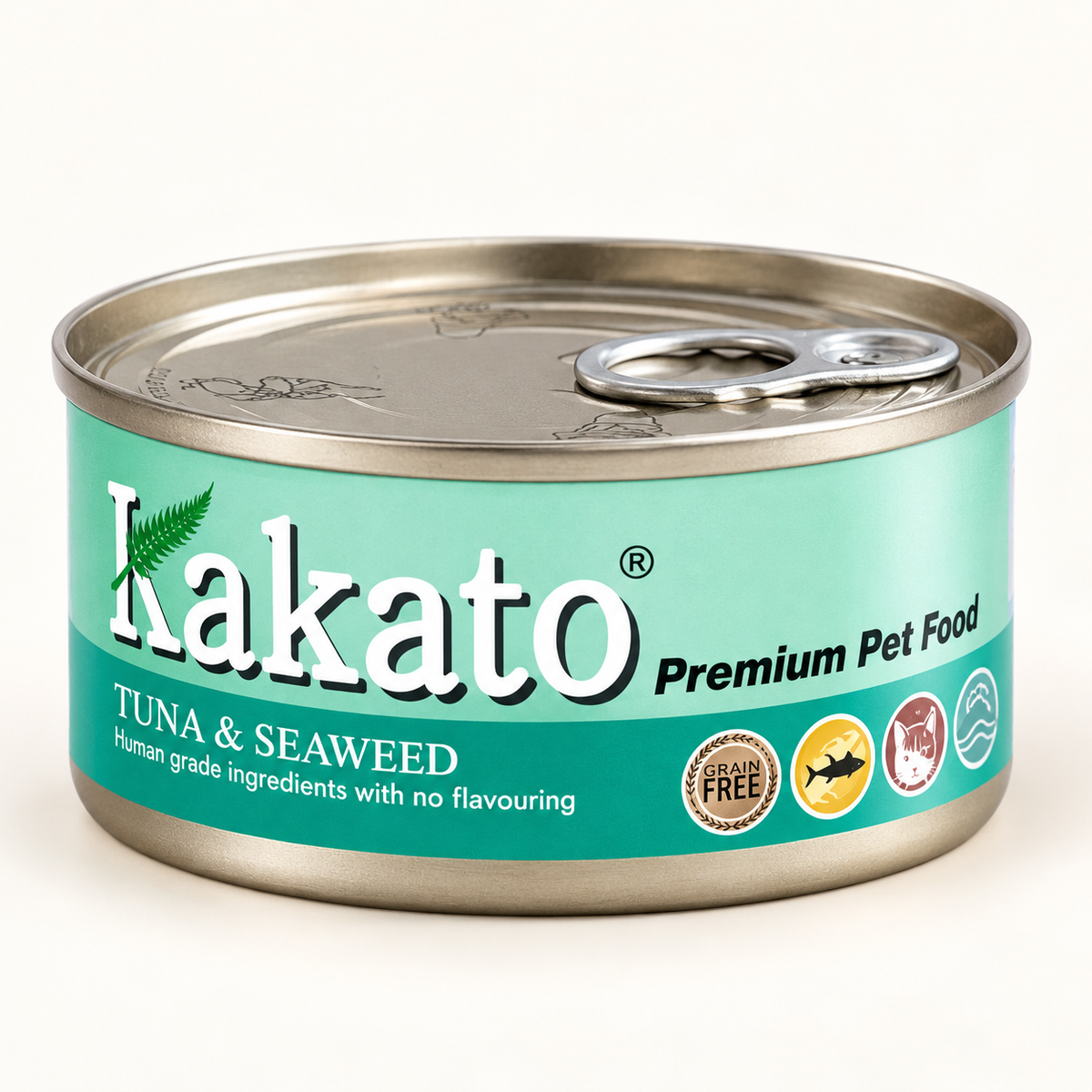 Kakato tuna-and-seaweed wet cat food, 70 g