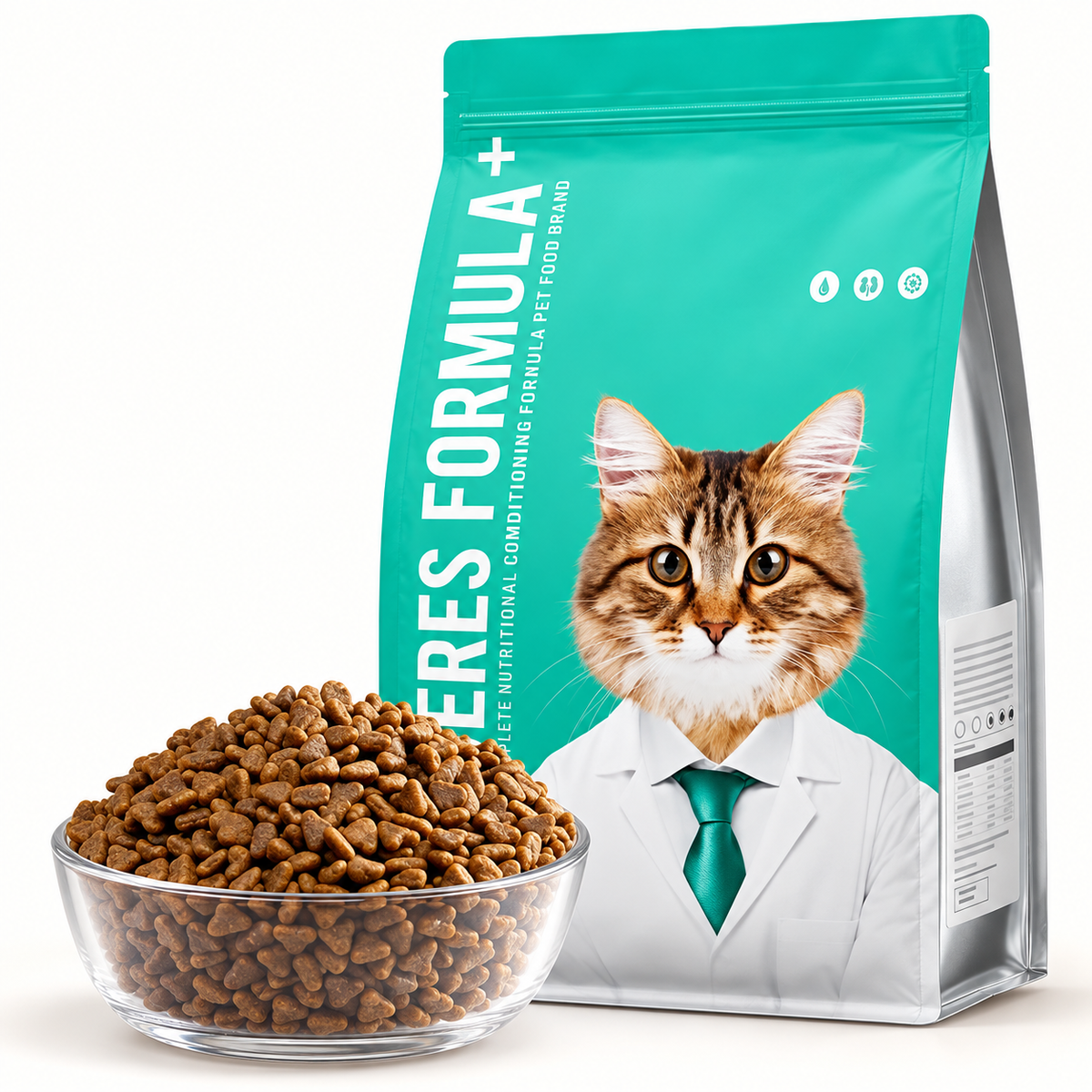 Kairuisi chicken dry food for senior cats, 1.5 kg