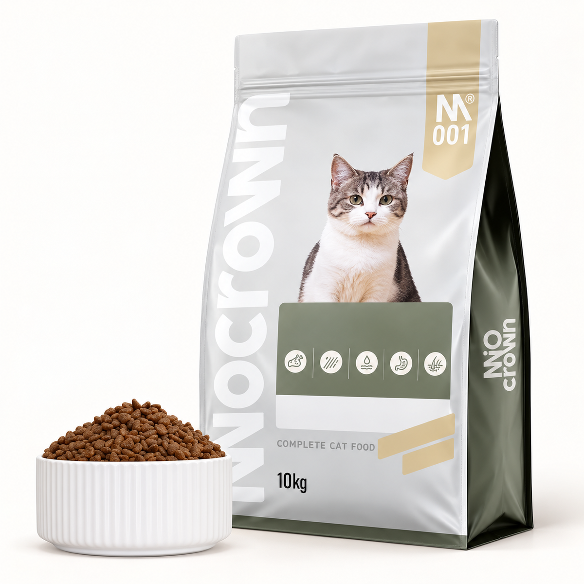 Miaoguan complete dry food for adult cats, 10 kg