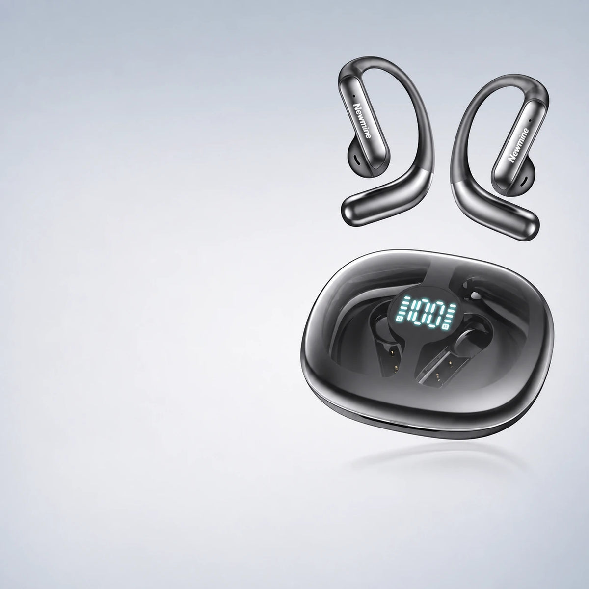 Newman H-C2 headphones - Color: Starlight Black · Configuration: Flagship · Battery: 40 h · Features: AI translation
