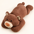 Large plush bear dog toy