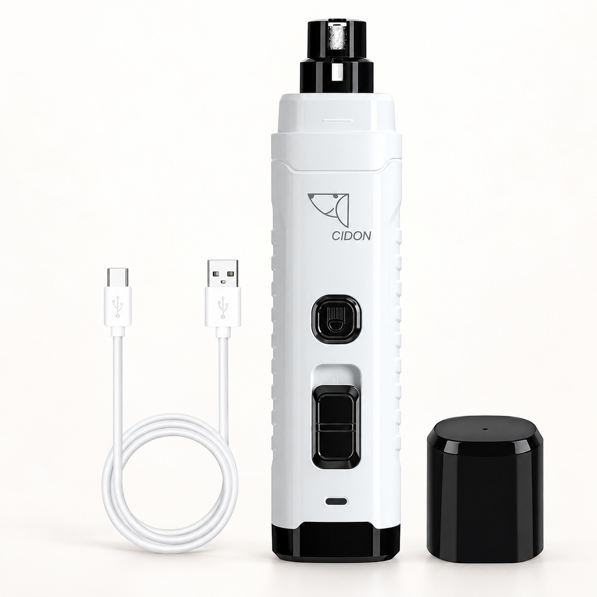 Qiduan CD-15max electric pet nail grinder with LED