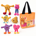 MewaJump Artist Family plush cat-toy set