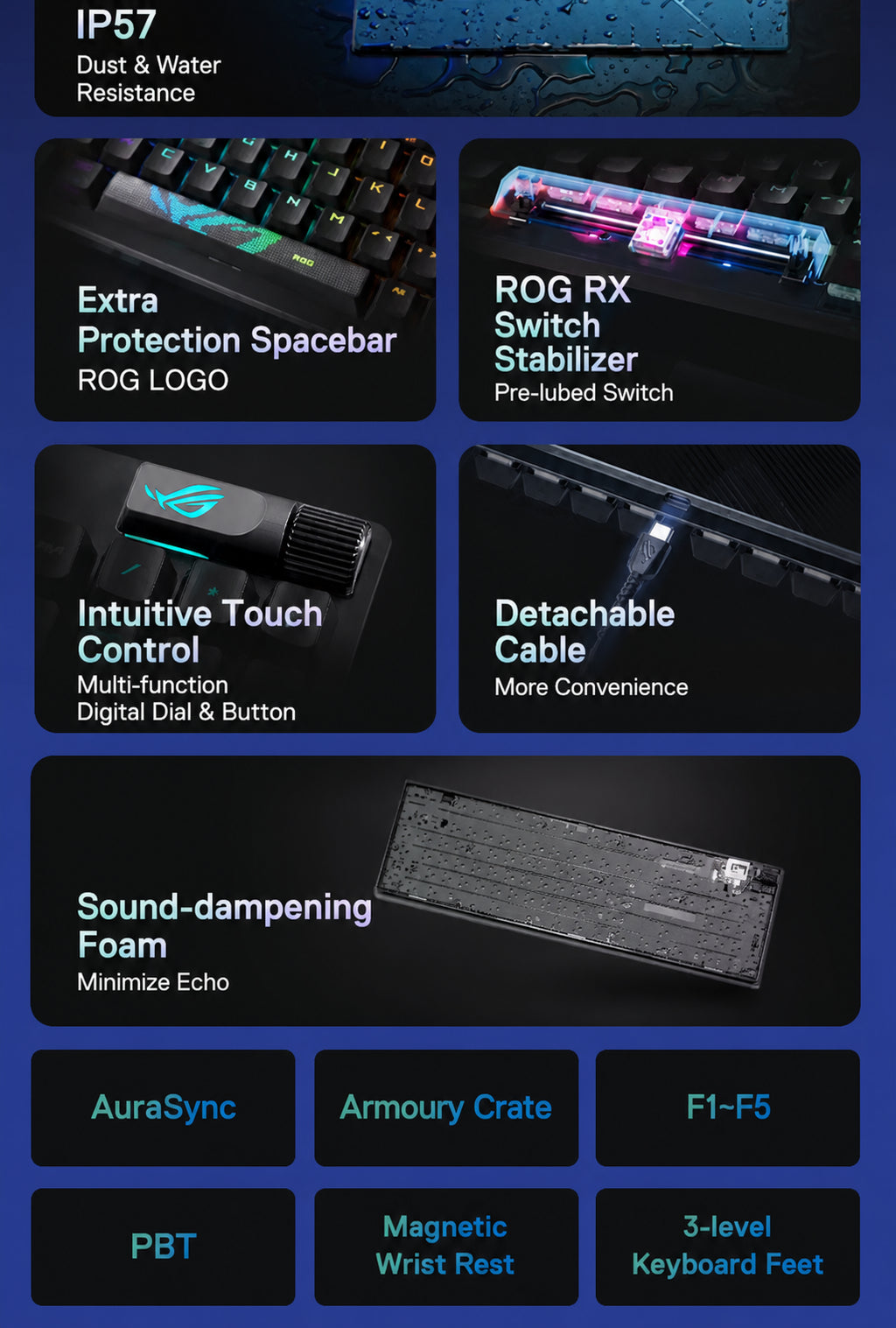 ROG Strix Scope II RX keyboard